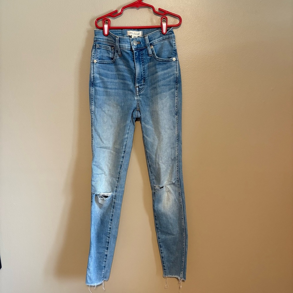Madewell 10” High Rise Skinny Jeans